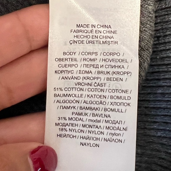 Lauren Ralph Lauren black label woman’s Turtle neck size Large color Gray - Picture 10 of 10